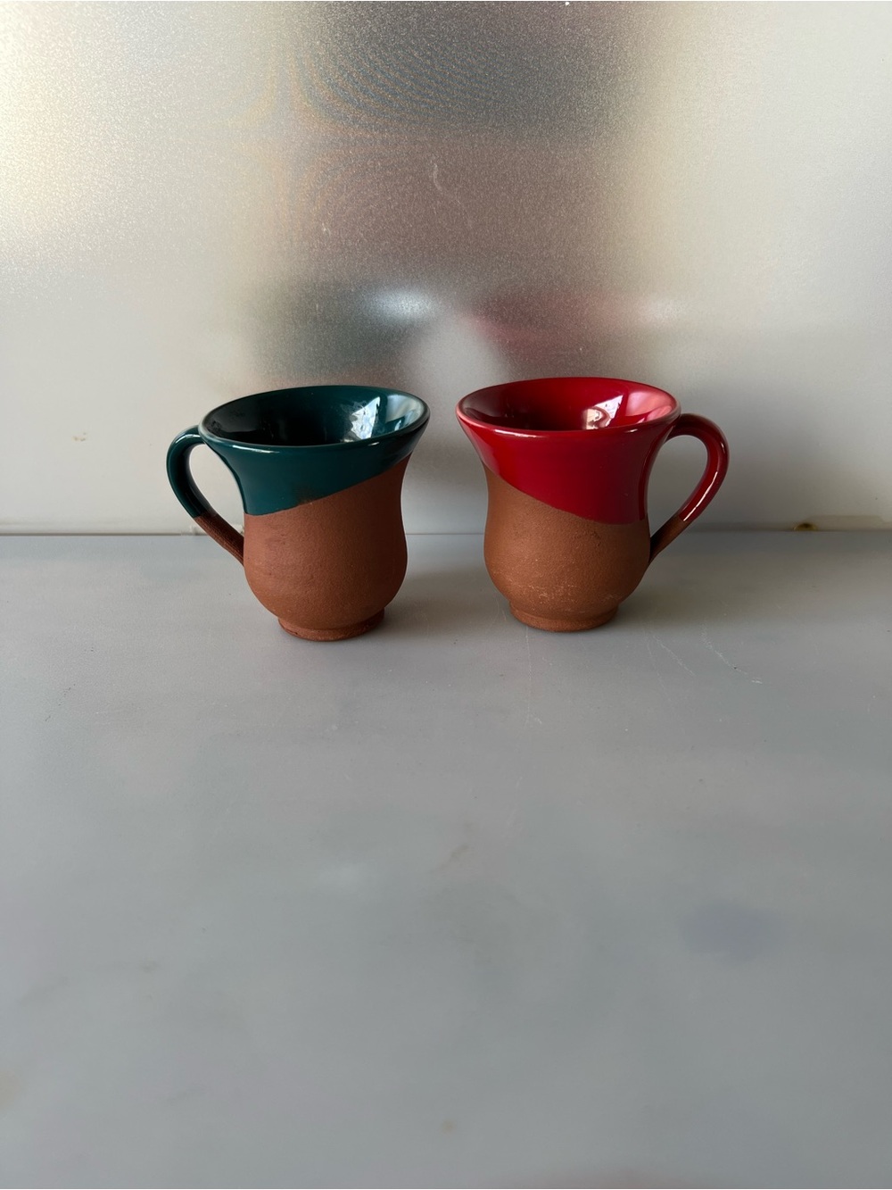 Expresso hand made pottery mugs